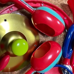 おもちゃの楽器の画像