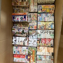 チラシで作ったゴミ箱譲りますの画像