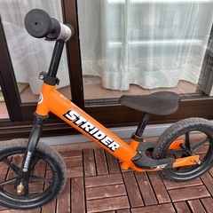 ストライダー　スポーツモデル　１２インチ　オレンジ　の画像