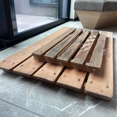 無料　すのこ　2つの画像