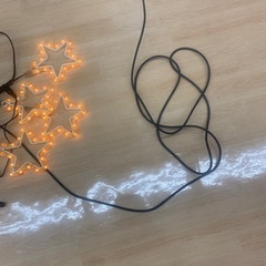 星のイルミネーションの画像