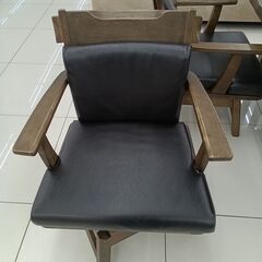 ★リユースのサカイ日立店★HJ8242  ダイニングテーブルセット ダークブラウン H67×D88×W149 クリーニング済み の画像