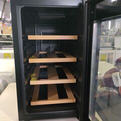 ジャングル×2和泉大型良品館 ビズライフ　PlusQ ワインセラー　 8ボトル 　BWC-008　2022年製【R-189】の画像