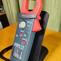 【引取限定】デジタルクランプテスター　sanwa　DCL10　電気工事士おすすめ！の画像