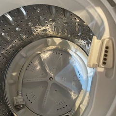 配送可【ヤマダ】5K洗濯機★2017年製※外装ダメージ有★分解クリーニング済み/6ヶ月保証付き【管理番号1109】野の画像