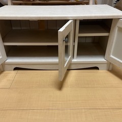 テレビ台 白 の画像