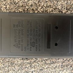 デジタルマルチメーターの画像