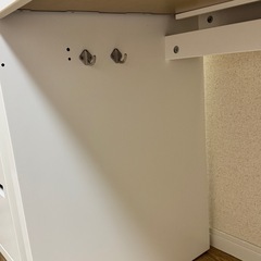 IKEA　デスク, ホワイト,の画像