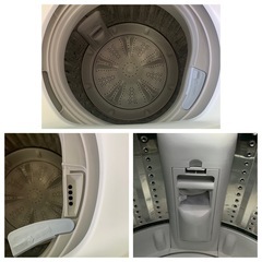 全自動洗濯機 Haier ハイアール JW-C55A 5.5kg 2018年製の画像