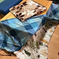 すぐに使える！こたつテーブル 布団・床敷付きの画像