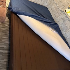 脚付きマットレス　セミダブルの画像