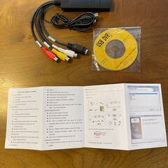 USB2.0 ビデオキャプチャー ダビング パソコン取り込み ビデオキャプチャー キャプチャーボード の画像