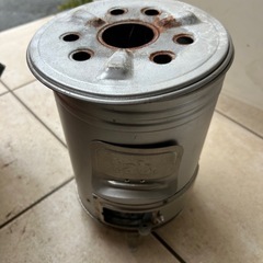 缶ストーブキャンプグッズ 災害用品の画像