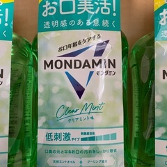 モンダミン　クリアミント味 お口美活 1000ml✖️4本の画像