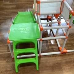 キッズパーク（ジャングルジム）【町田市再生家具】252291の画像