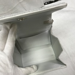 ⭐︎ドリーム2号館⭐︎⭐️ジモティー割引⭐️レトロ ミニバッグ/シルバーの画像