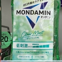 モンダミン　クリアミント味 お口美活 1000ml✖️4本の画像