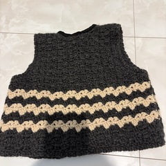 手編みのセーターの画像