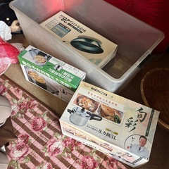 圧力鍋　フライパンなどの画像