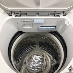 【ジャングルジャングル石津店】　シャープ　 全自動洗濯機 洗濯8.0kg　ES-TX8D　2019年式　穴なし槽　堺市　堺区　西区　北区　東区　高石市　和泉市　石津の画像
