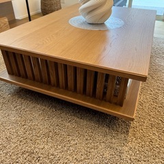 【新品未使用】元値60%引き　ローテーブルの画像