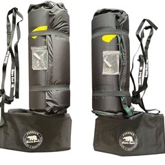 【インフレーターマット】※年内取引9,000ポッキリ‼️ベアーズロック2枚 ワイドサイズ 厚さ8cmの画像