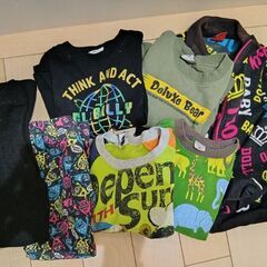 男子　子ども服18点　110cm　まとめ売りの画像