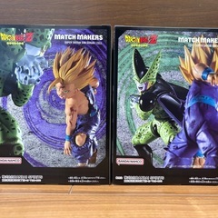 【新品未開封】ドラゴンボール　孫悟飯、セル、ゴテンクス、魔神ブウ、孫悟空、ビルス　マッチメーカーズ　セットの画像