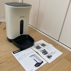 カリカリマシーン　うちのこエレクトリックタイマー式自動給餌機の画像