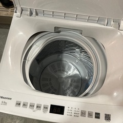 【ジモティー割】ハイセンス 2025年製 5.5kg 洗濯機（ID1564）の画像