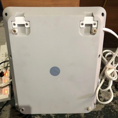 山善　壁掛け温風ヒーター　2021年製の画像