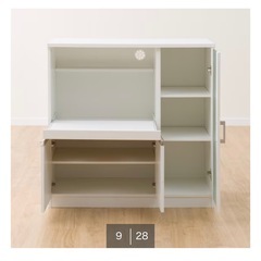 レンジ台　ニトリ の画像