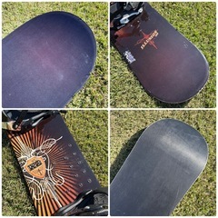 K2「ILLUSION 155」スノーボード バインディング BURTONケース セットの画像