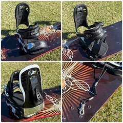 K2「ILLUSION 155」スノーボード バインディング BURTONケース セットの画像