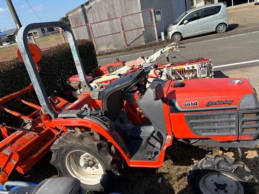 ■クボタ トラクター GB14 使用時間：552h