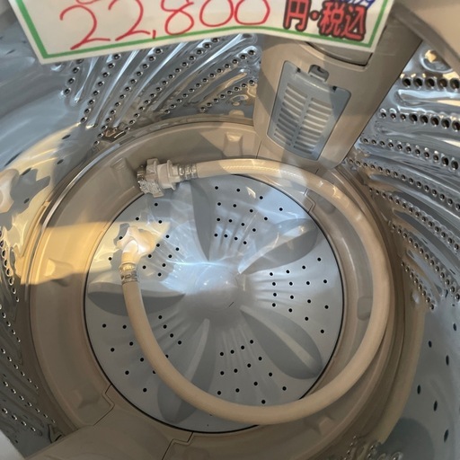 配送可【ハイセンス】5.5K洗濯機★2024年製　分解クリーニング済み/6ヶ月保証付き【管理番号1109】野