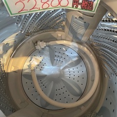 配送可【ハイセンス】5.5K洗濯機★2024年製　分解クリーニング済み/6ヶ月保証付き【管理番号1109】野の画像