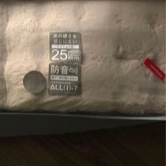 【新品未使用】ポコポコファーラグの画像