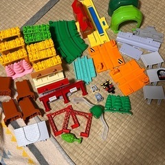 プラレール大量（新幹線あり）の画像