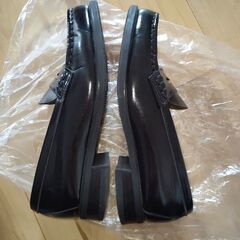 ハルタ HARUTA ローファー 黒 24 EEE 日本製の画像