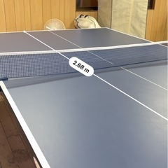 🏓【CASSAR 卓球台】折りたたみ式／引き取り限定の画像