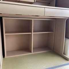 学習机 ナチュラル 差し上げますの画像