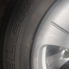 ジムニー夏タイヤ
ホイールの画像