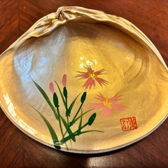 蛤銘々皿
の画像