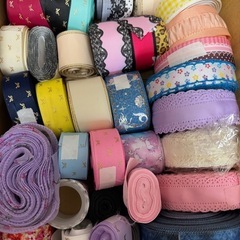 80サイズの箱に詰め込んだリボンセットの画像