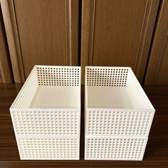 収納メッシュボックス②  4個セット　バラ売り可の画像