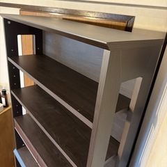 【無料】本棚ハイシェルフ　
メーカー:KOIZUMI　KWB-653 BWの画像