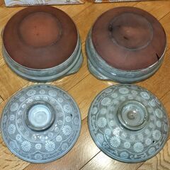 ★ 萬古焼 五十鈴三島鍋 特深鍋 6号鍋 1～2人用 直径約19cm×高さ15cm 直火対応 日本製 × 2個の画像