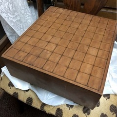 昔の将棋台です。です。の画像