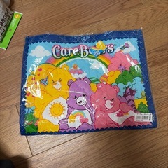 ケアベア　レッスンバッグ　おてさげばっぐお手提げバッグの画像